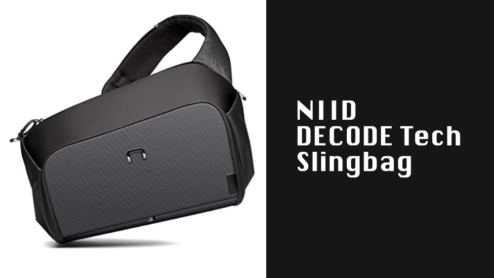 【レビュー】NIID DECODE Tech Slingbagはスナップ写真撮影に心強いバッグです