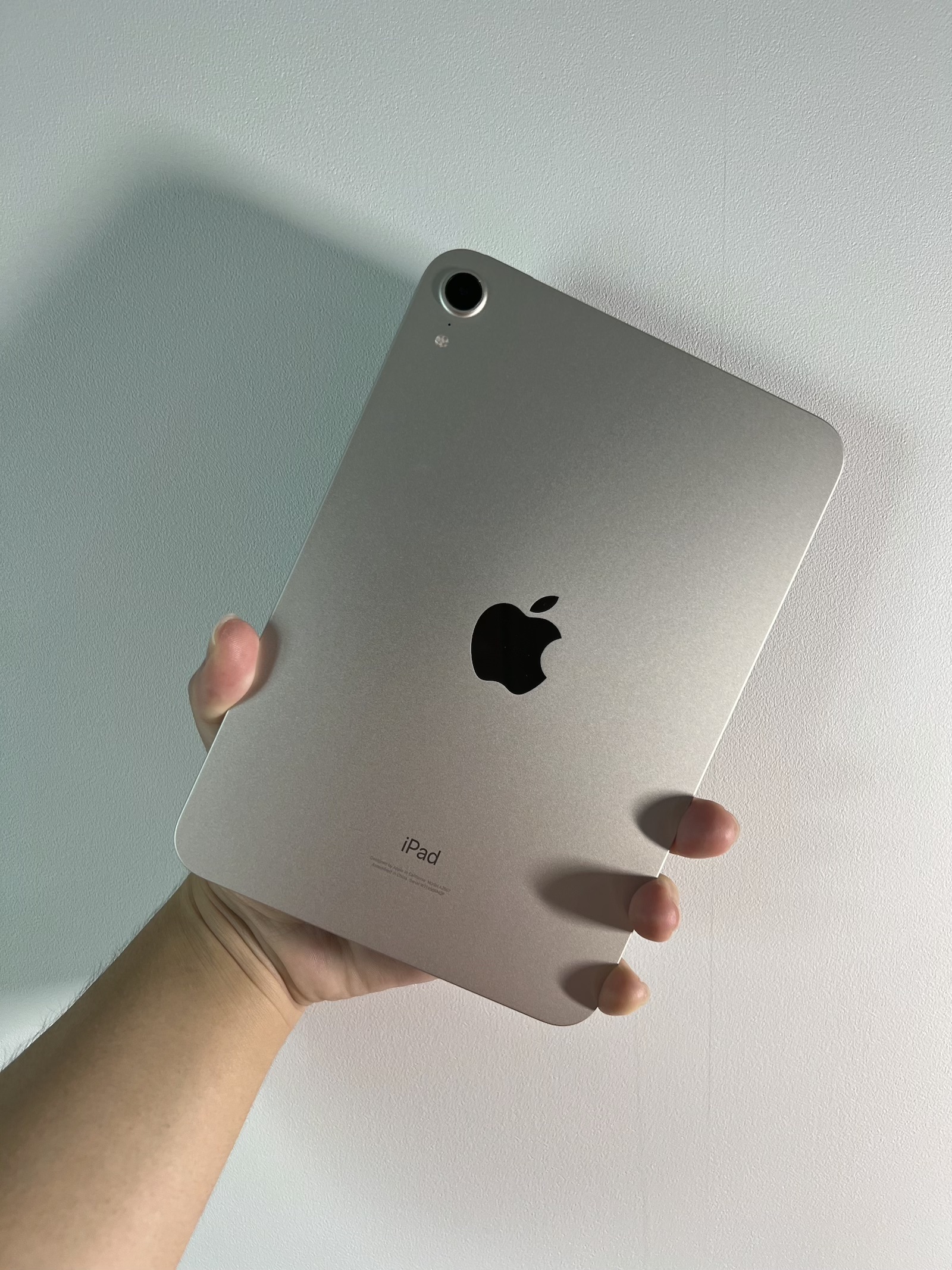 2021年版】iPad mini6(スターライト)外観レビュー！コンデジ並みの軽 
