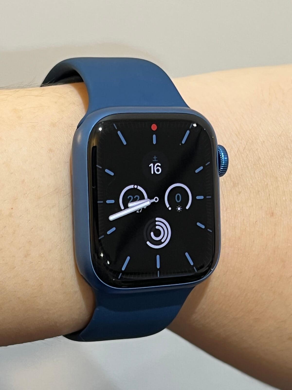 Apple Watch 7ブルーアルミニウムレビュー！44mmモデルからの買い替え 