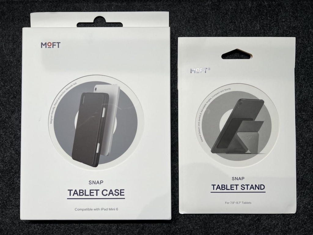 MOFT iPad mini 6 Snapケース＆スタンドセットの外箱